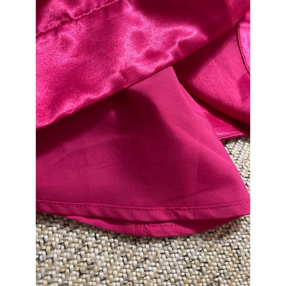 Anthropologie Bow-Tie Satin Mini Dress NWT SZ 14 - Picture 7 of 13